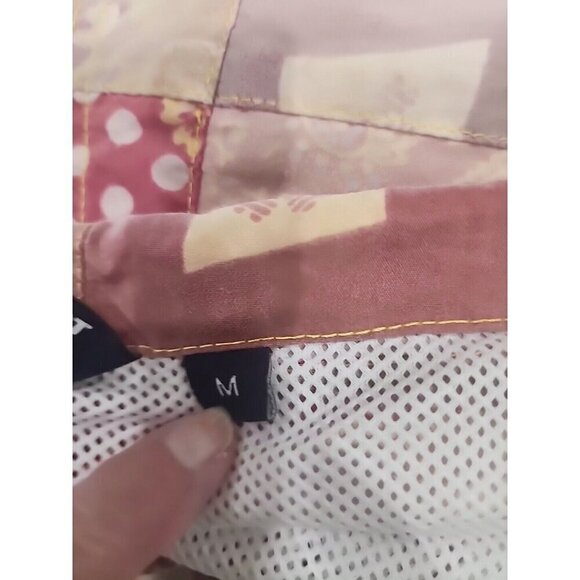 Polo Ralph Lauren Sport Swim Trunks Pink Patchwork 8" Inseam Men's Medium - Picture 7 of 9